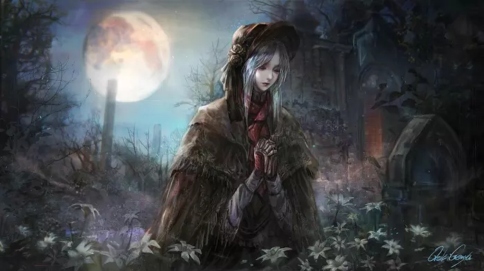 Farewell, good hunter. - Bloodborne, Doll, Games, Art, Oreki genya