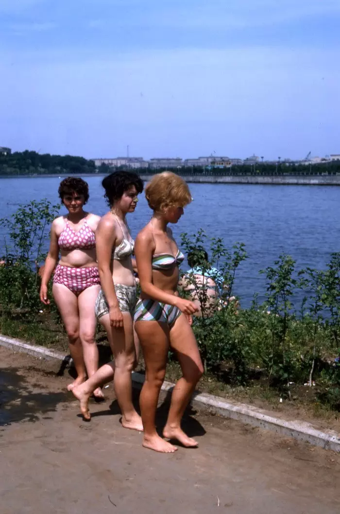 Ленинские горы,лето1964 года СССР, Москва, Длиннопост