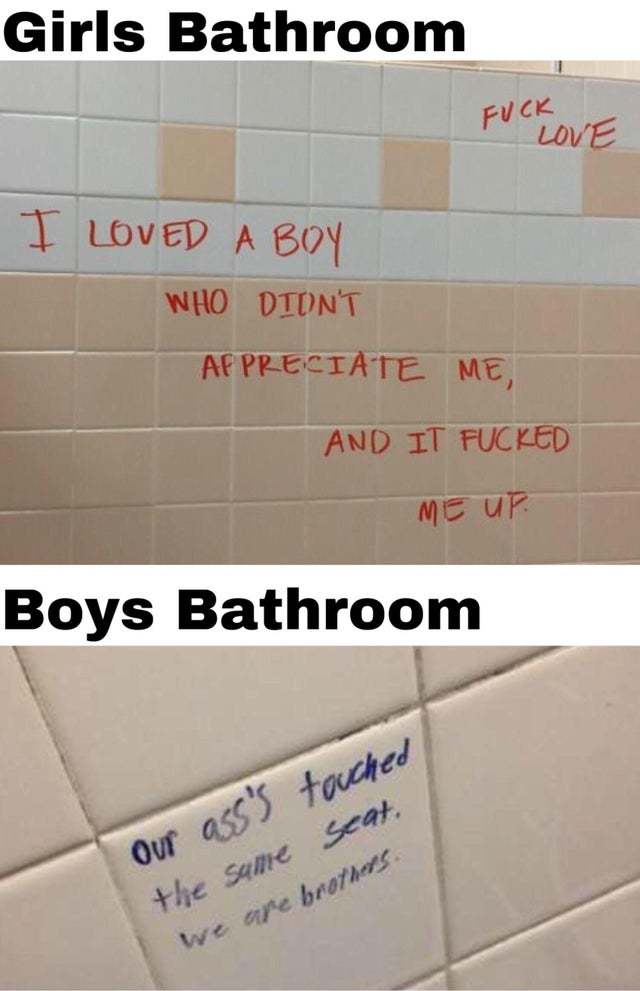 Philosophy of bathrooms - Reddit, Humor, Images