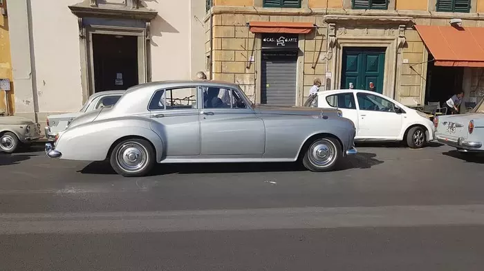 Retro - My, Retro car, Italy, Pisa, Longpost