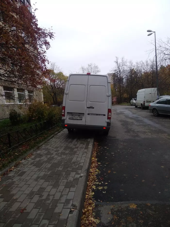 I park like... - My, Saint Petersburg, Parking, Rudeness