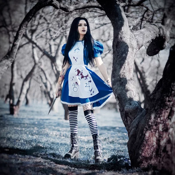Alice Cosplay Косплей, Алиса, Красивая девушка, Длиннопост