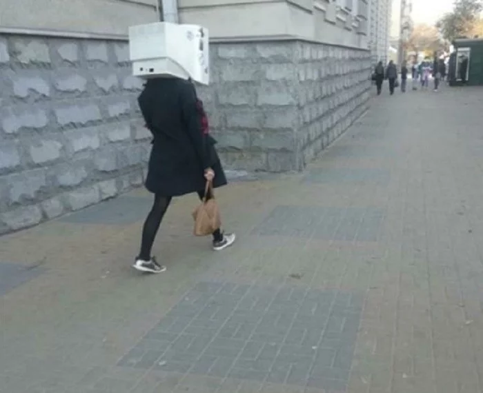 Meanwhile in the center of Voronezh - Computer, Voronezh, Lamp character, Longpost