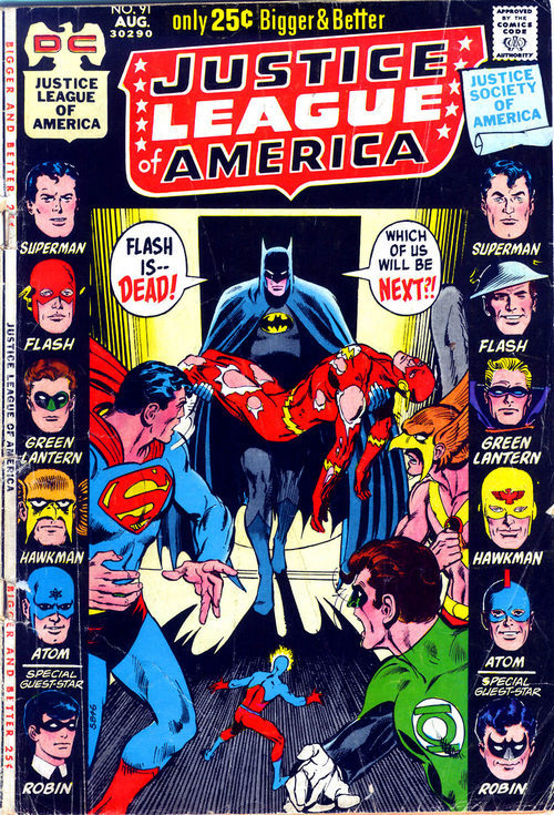 Comic Dive: Justice League of America #91-100 - My, Superheroes, Dc comics, Justice League, Comics-Canon, Longpost, Justice League DC Comics Universe