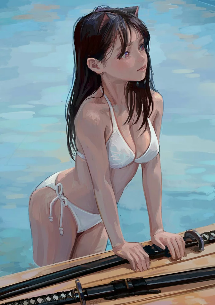 Art - FKEY, Anime art, Anime