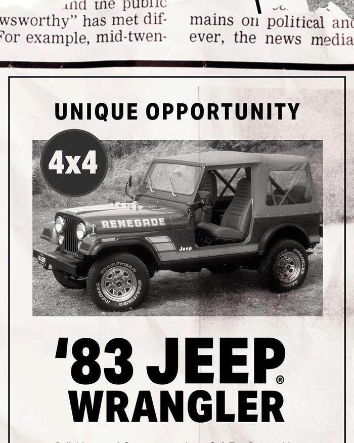   , Jeep Wrangler, Instagram, Ad, 