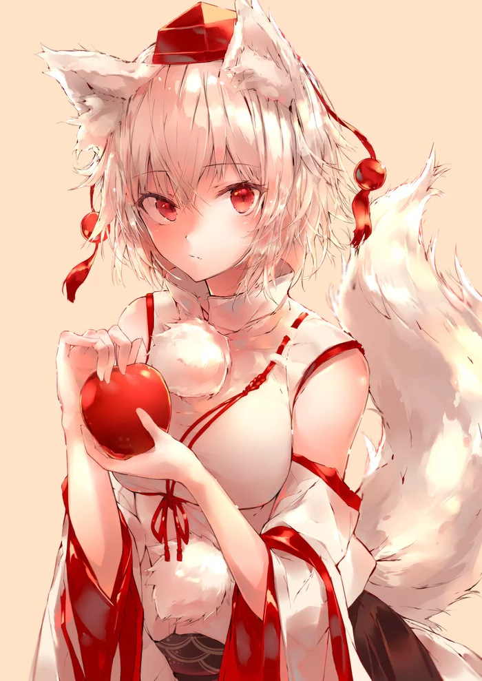 Inubashiri Momiji - Touhou, Anime art, Anime, Inubashiri momiji, Sakusyo