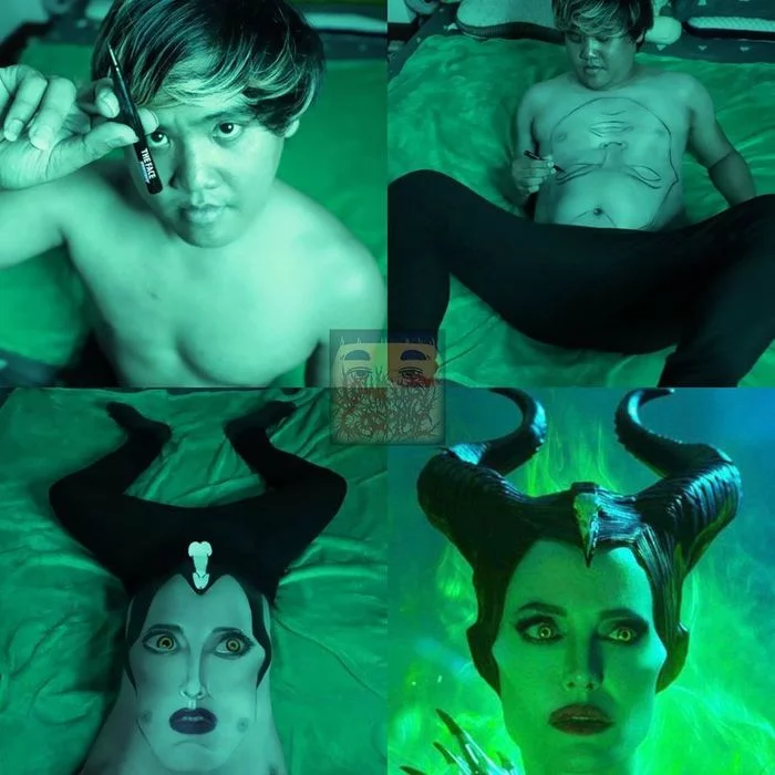Lowcost cosplay - Cosplay, Lowcost cosplay, Maleficent, Angelina Jolie