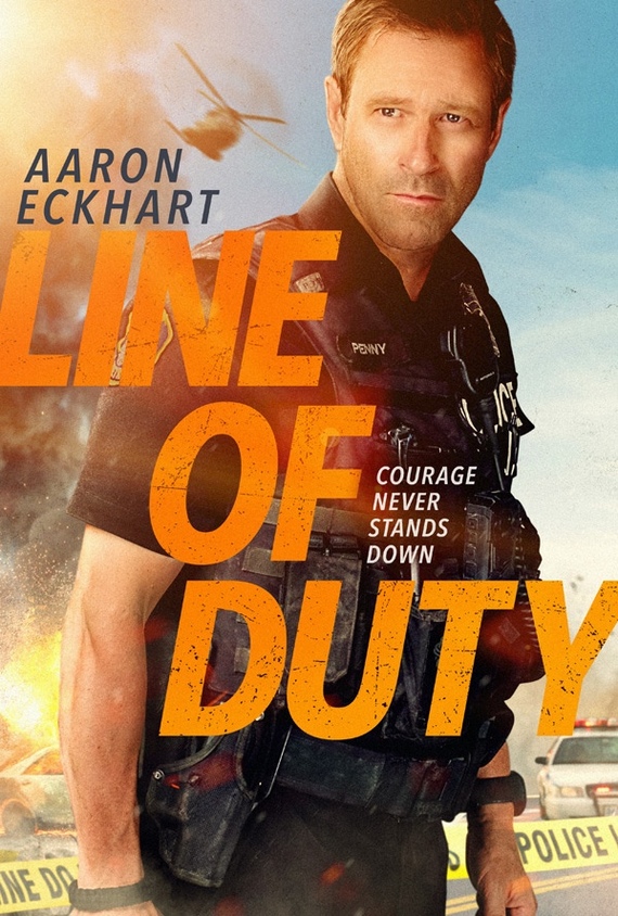 Poster and trailer for the police thriller On Duty - Aaron Eckhart, Thriller, Police, Trailer, Video