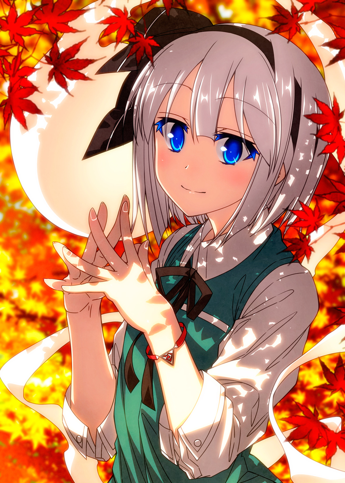 KonpakuYoumu Touhou, Konpaku Youmu, Anime Art, ,  , Sazanami mio