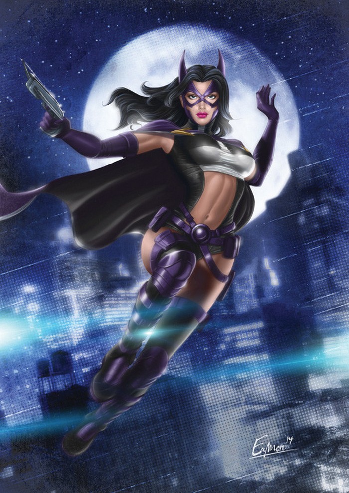 Huntress - Art, Drawing, Dc comics, DC, Huntress, Gotham, Superheroines, Superheroes