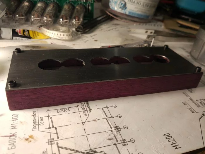 Часы Nixie clock - Моё, Своими руками, Радиолюбители, Ламповость, Nixie clock, Diy Or Die, Длиннопост