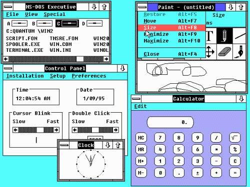 Evolution of Windows - My, Evolution, Operating system, Computer, System, Longpost