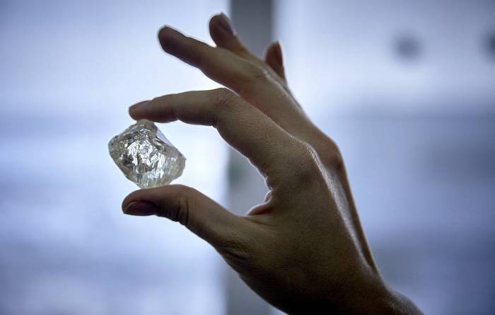 Largest diamond since 2016 found in Yakutia - My, Diamond, Diamonds of Yakutia, Yakutia, Gems