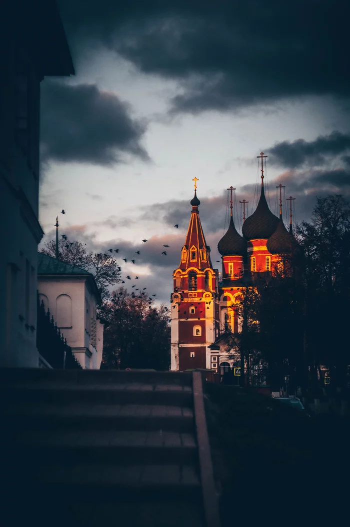 Yaroslavl sunsets - My, Sunset, Beginning photographer, Yaroslavl, Longpost