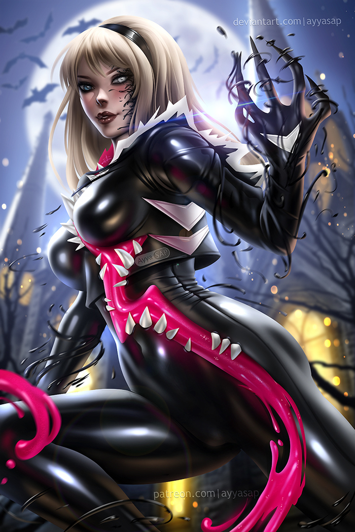 Gwenom , , Marvel, DeviantArt,  , Gwenom, AyyaSAP