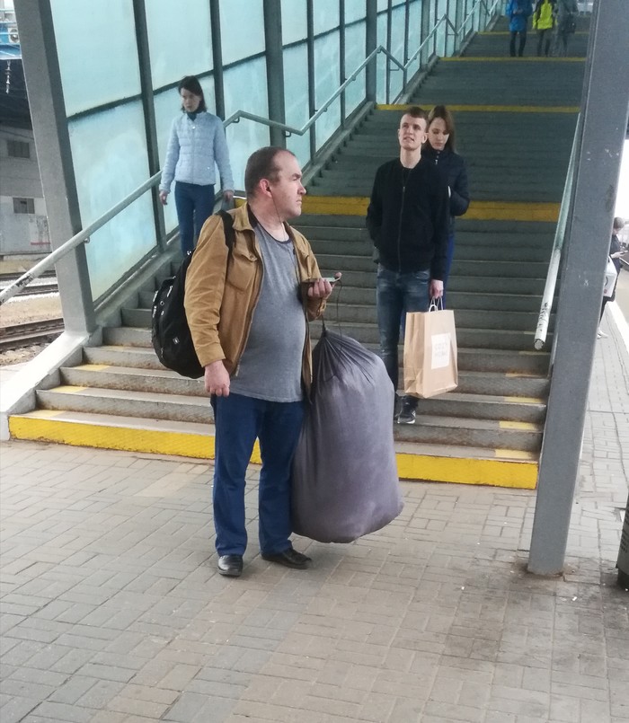 Чувак со сменкой переборщил