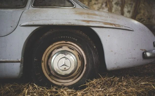 The most beautiful Mercedes was found, which stood in an ordinary barn for 53 years!!! - Mercedes, Rarity, Retro, Classic, Find, Barn, Longpost, Yandex Zen