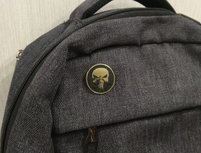 Латунный значок, проба пера