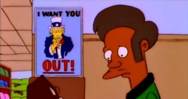 Simpsons for every day [October 28] - The Simpsons, Every day, Immigration, Apu, Longpost