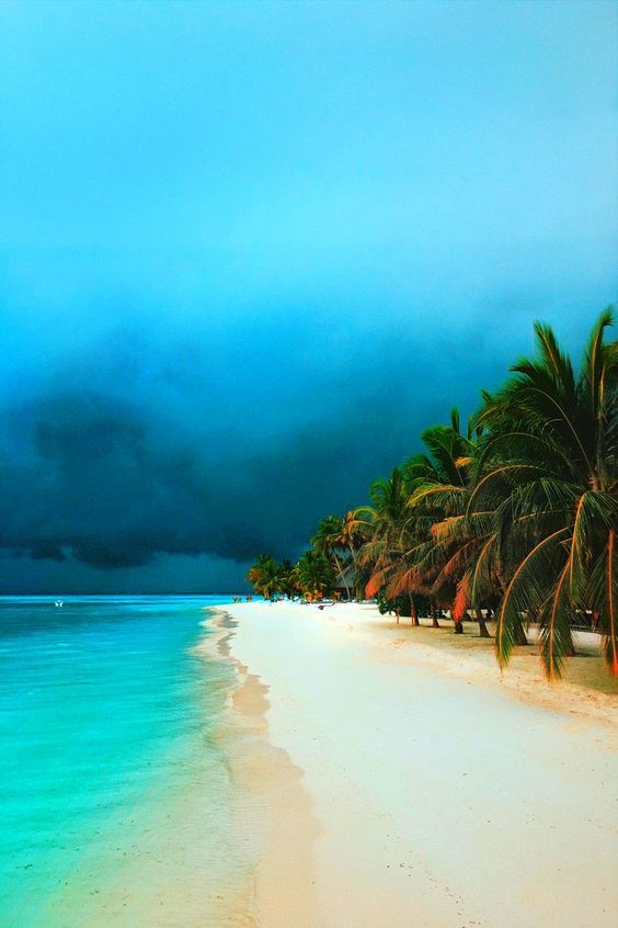 Storm in the Maldives in October - Storm, Maldives