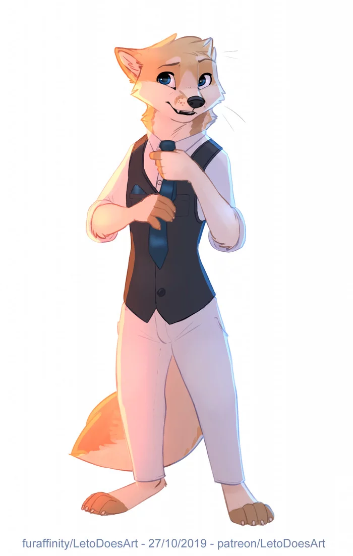 Ready for dinner? - Furry, Furry art, Furry fox, Letodoesart