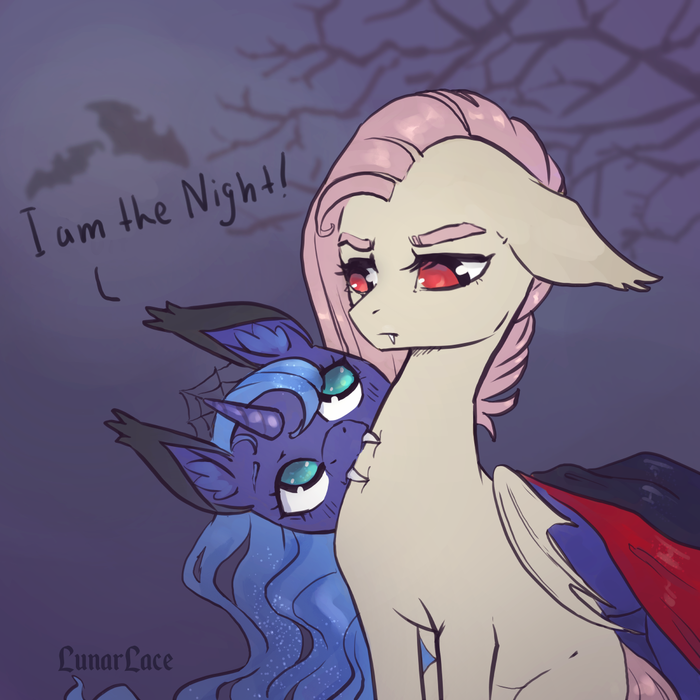Я сама ночь! My Little Pony, Princess Luna, Fluttershy