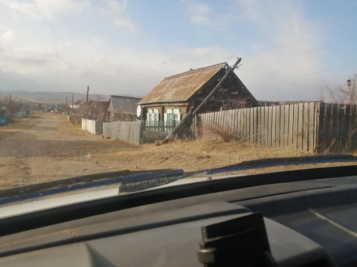 Wind in Khakassia. Shirinsky district. - My, Wind, Weather, Longpost