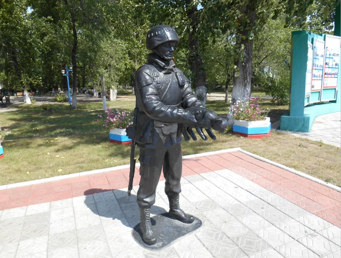 Several monuments in Belogorsk. - My, Past, Monument, Story, Longpost