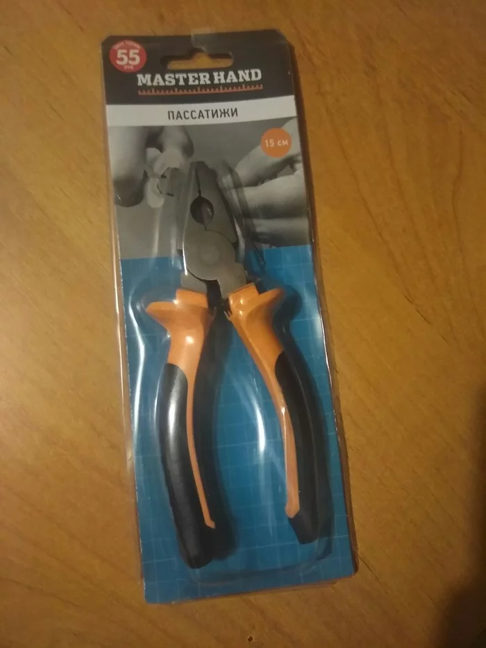 Pliers! Take it, you won't regret it - My, Combination pliers, Repair, Tools, Breaking, Sadness, Images, The photo, Longpost