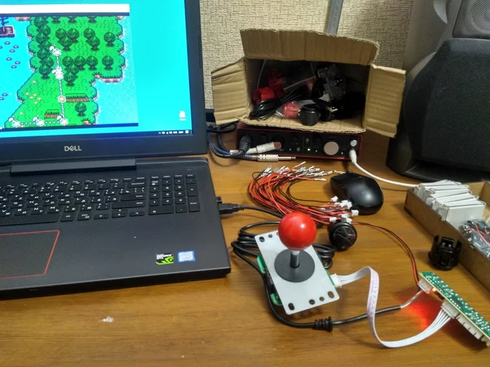 A story about how I made an arcade stick. - My, Arcade gamepad, Retro Games, Slot machines, With your own hands, Geek, Games, Dream, Production, Video, Longpost