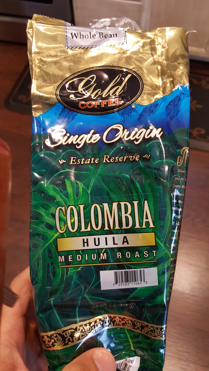 Только сейчас заметил какой кофе у меня закончился.