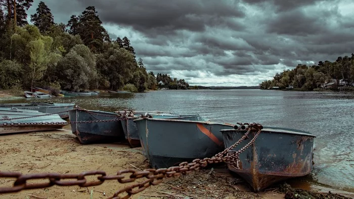 Autumn Volga. - My, Landscape, Volga river