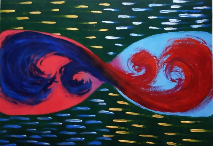 Infinity...or not quite infinity - My, Drawing, Fantasy, Longpost