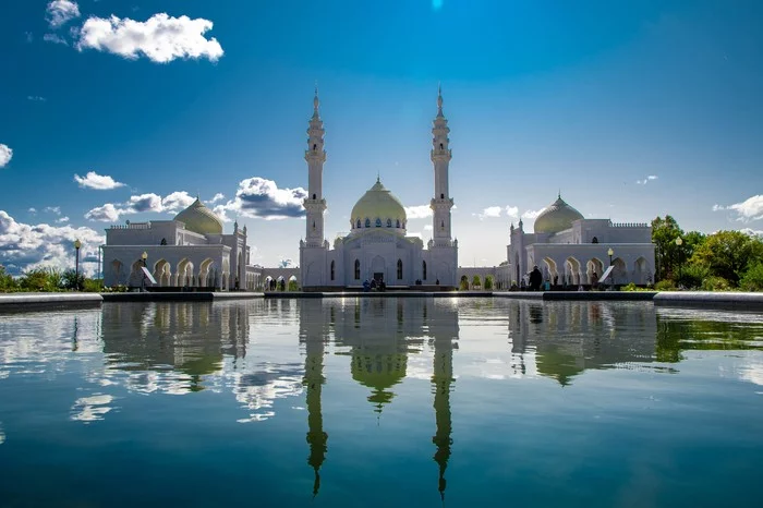 City of Bolgar. White Mosque. - My, Bulgarians, White Mosque