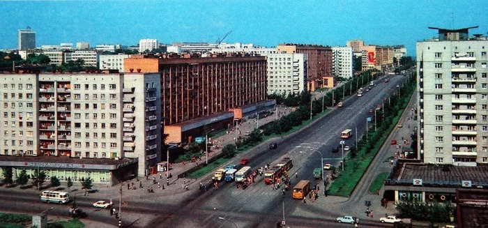 Ulyanovsk 1979 - the USSR, Ulyanovsk, Longpost, Old photo, 70th