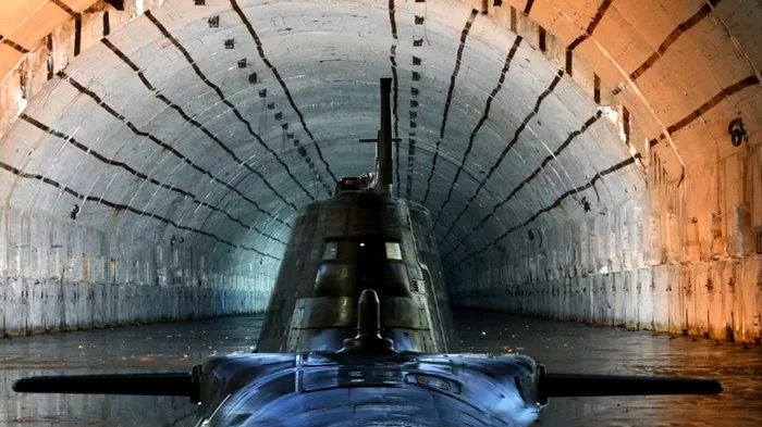 Good news! Protective bunkers will protect Navy submarines even from a nuclear strike - My, Navy, Submarine, Video