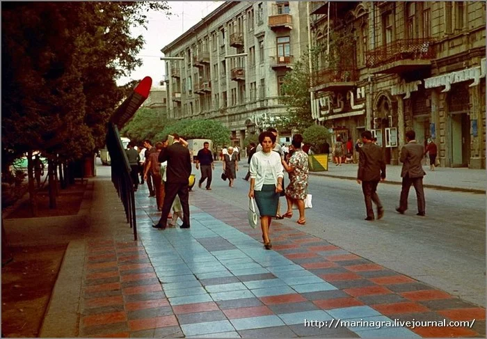 Baku, 1968 - the USSR, Baku, Longpost, 60th, The photo, 50th