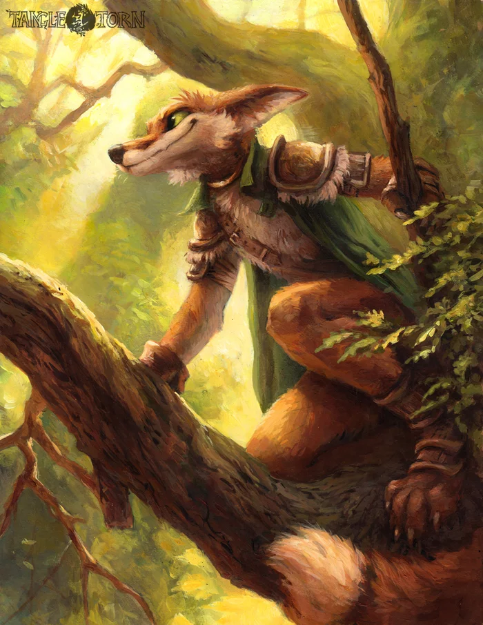 Observation - Furry, Art, Nature, Forest, Fox, Kenket, Traditional art