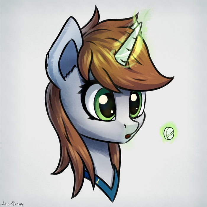  My Little Pony, Littlepip, Fallout: Equestria, Original Character, Adagiostring