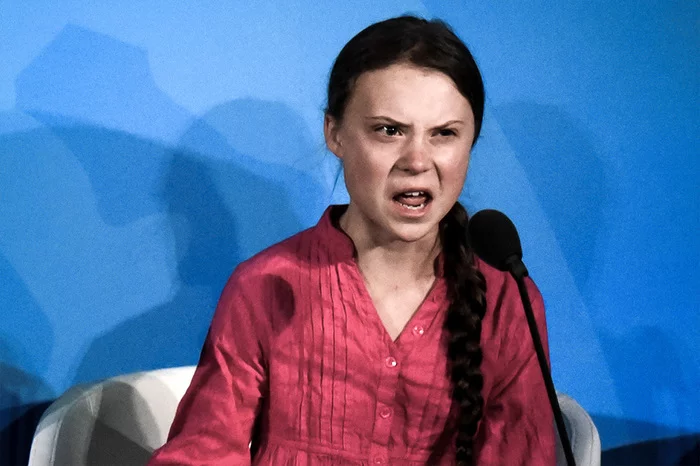 Greta and the Swiss Army Knife Man - Greta Thunberg, Daniel Radcliffe, GIF, Images, Swiss Knife Man, Ecology, Longpost, Pillow-Fart