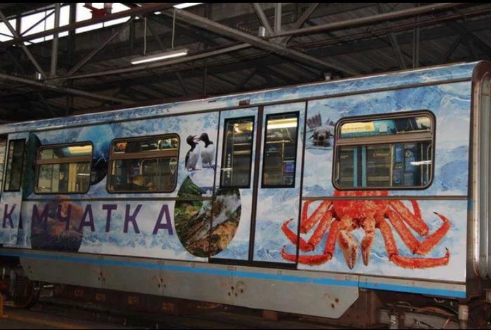 The “Kamchatka carriage” was launched in the Moscow metro - Kamchatka, news, Metro, Moscow