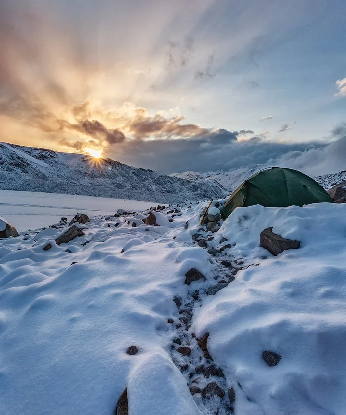 Mountain hike along Terskey, 5th category of difficulty, Kyrgyzstan. Episode 2. - My, The mountains, Hike, Kyrgyzstan, Video, Longpost