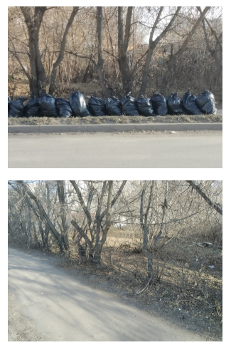 Cleared 1000 sq. m of debris. meters in Kopeysk. - My, Chistoman, Garbage, Raid, Cleaning, Saturday clean-up, Courtyard