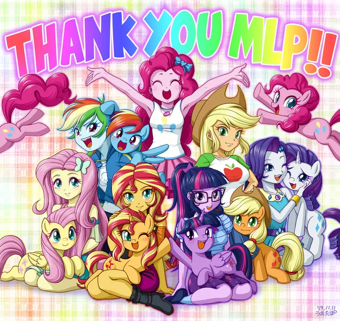 Human Ponidox - My Little Pony, PonyArt, Equestria Girls, Mane 6, Sunset Shimmer, Uotapo