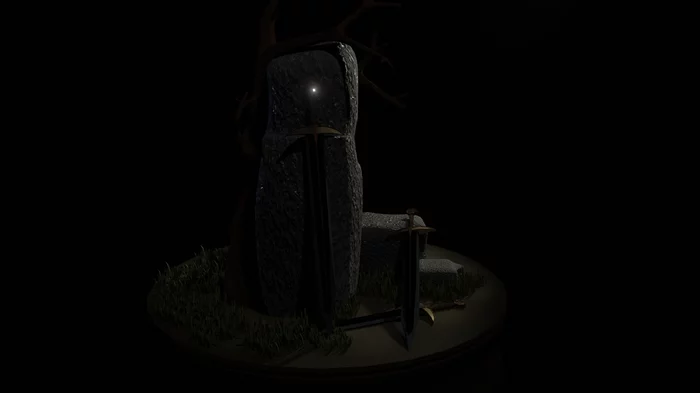 Three of Swords | Blender - Моё, Blender, Cycles Render, Карты таро, Cgimedia