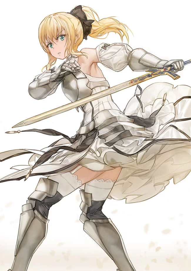 Saber Lily - Anime, Anime art, Fate Unlimited Codes, Saber, Saber lily, Fate