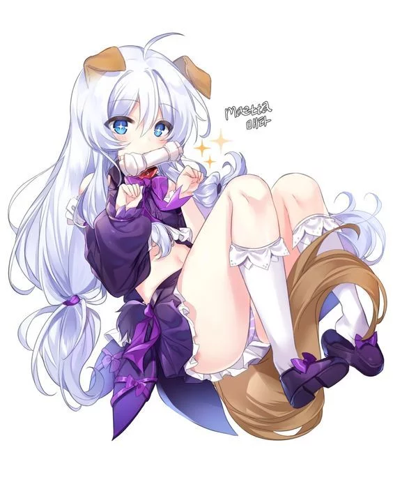 A selection of Soulworker art - NSFW, Anime, Anime art, Soulworker, Iris Yuma, Longpost, Stella Unibell, Lily Bloomerchen, Pantsu