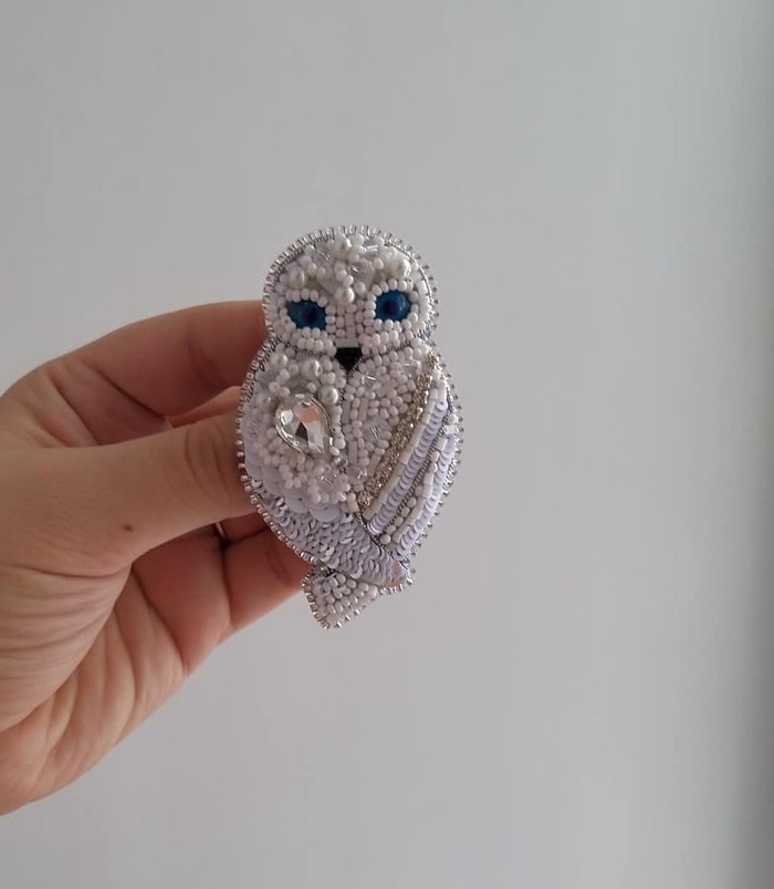 Handmade brooches - My, Brooch, Handmade, Needlework without process, Beads, Beadwork, Longpost