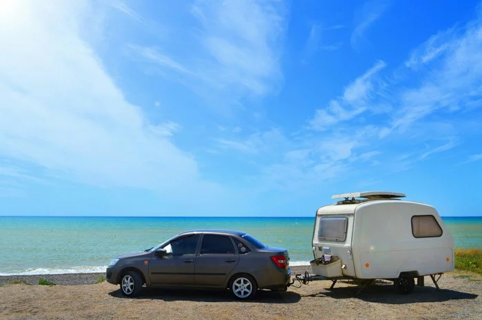 Traveling to Crimea with a trailer-dacha (motorhome) Niewiadow N126E or “wild caravanning 100 meters from the sea” - My, Travel across Russia, House on wheels, Trailer, Longpost, Rarity, Lada, Zhiguli, Anapa